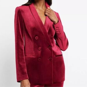 EXPRESS Ruby Velvet Blazer